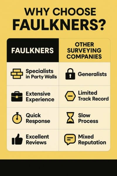 Can I Alter The Party Wall Surveyor? - A Crucial Guide From Faulkner Surveyors 4 Party Wall Mediation {bane} Faulkner Surveyors Shirley Best Surveyor Near me Shirley